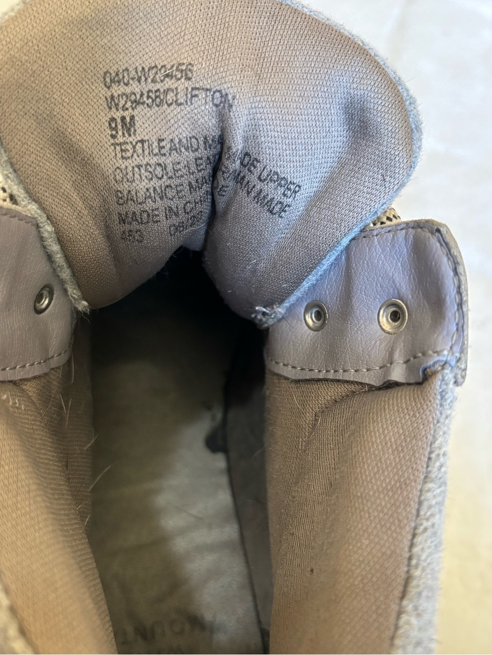 White Mountain Women’s Gray Casual Hiking Boots - Neutral Gray - Picture 9 of 16